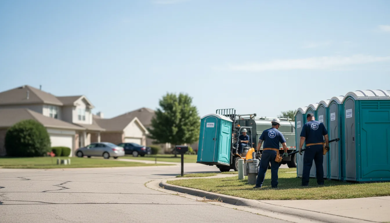 Porta Potty Rental in Belleville, NJ near me